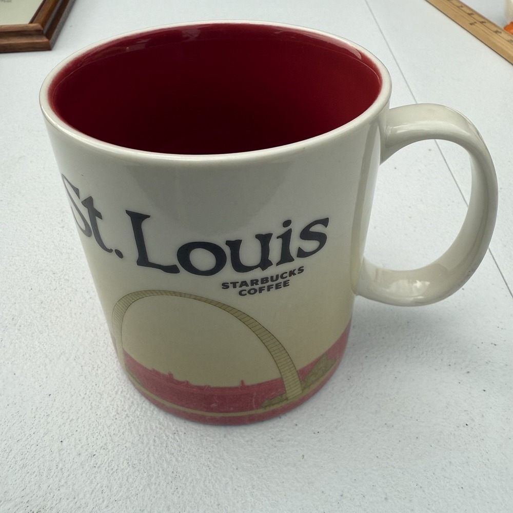Starbucks St. Louis Gateway Arch Global Icon Collection Coffee Mug Cup 16oz